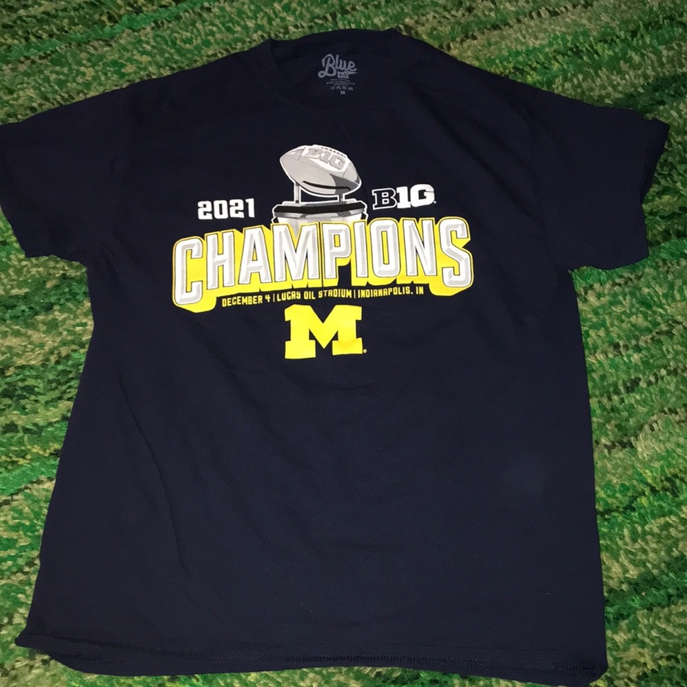 2021 Big Champions Navy T-Shirt - Michigan